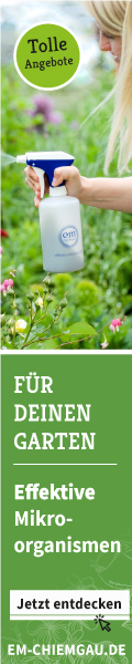 Effektive Mikroorganismen von EM-Chiemgau im Garten nutzen